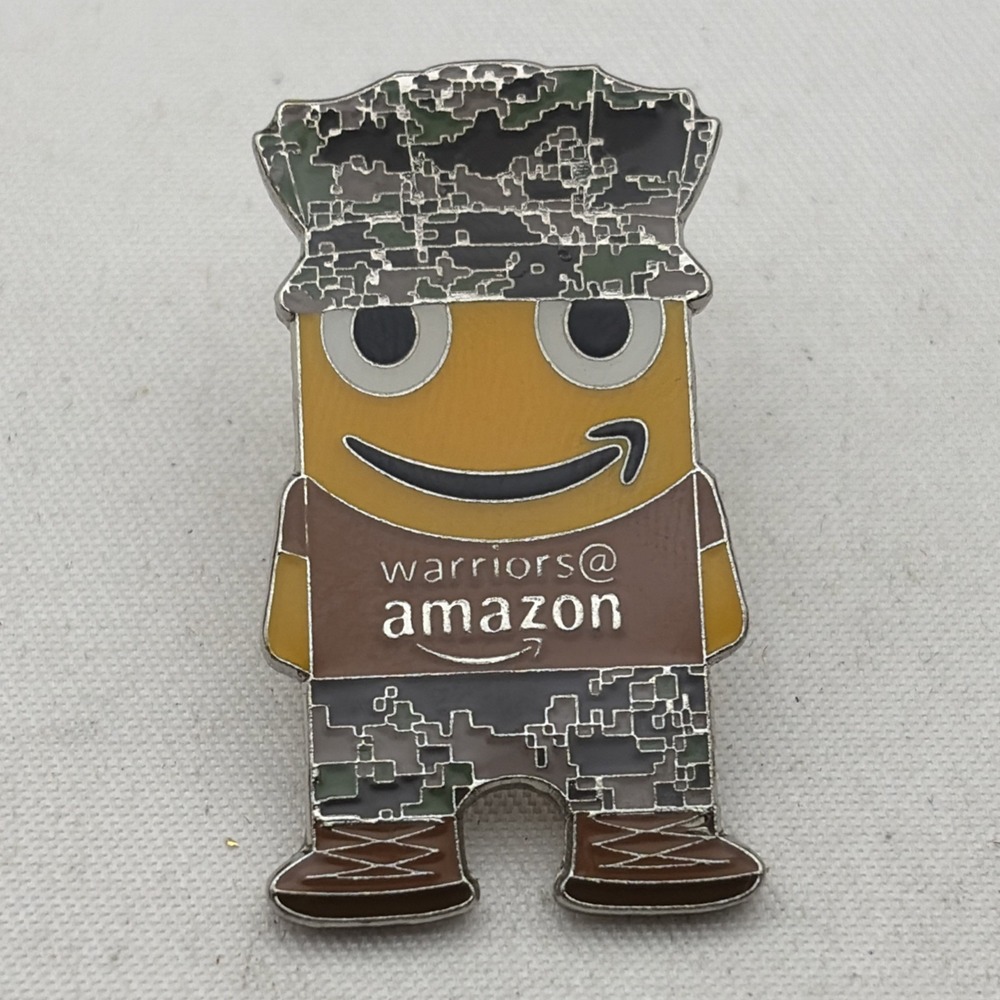 Amazon Peccy Mascot Warriors Military Soldier Lapel Hat Pin